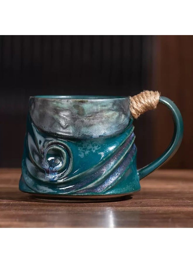 Clink Handcrafted Ceramic Japanese Style Coffee Mug Tea Cup Creative Coffee Cup Hand Painted - Image 1